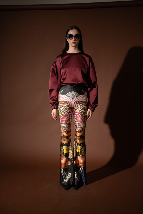 Viva Bloom Flared Pants