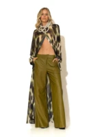 Faux Leather Wide leg Pants