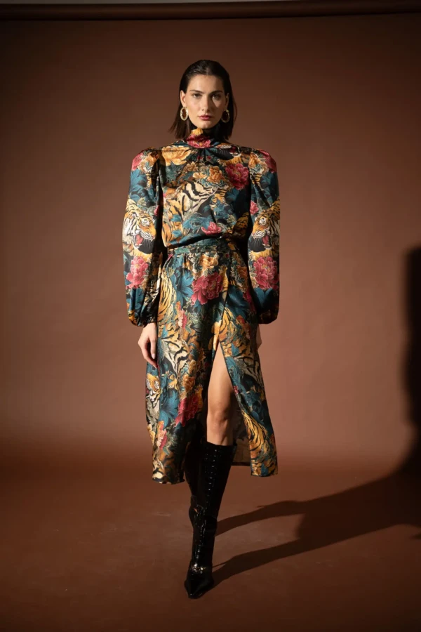 Wild Flower Bow Dress