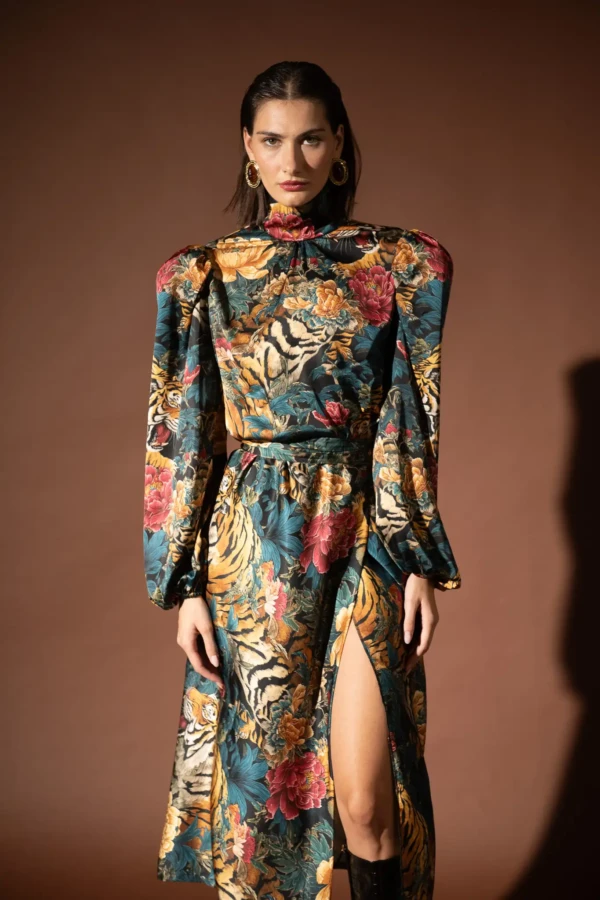 Wild Flower Bow Dress