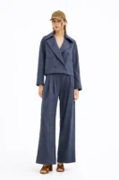 Σακάκι σε μπλε απόχρωση