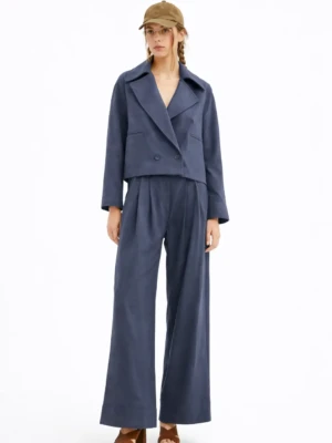 Σακάκι σε μπλε απόχρωση