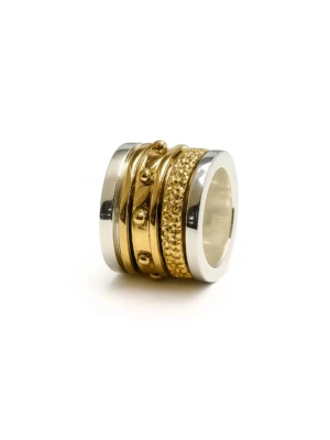 3rd-floor-handmade-ring-two-tone-greece-gold-silver-made-in-athens-1