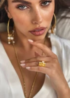 Χειροποίητο Δαχτυλίδι Paris – Επίχρυσο