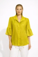 Πουκάμισο Tencel με βολάν