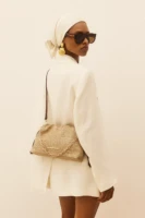Christina Malle Beige Straw Cecilia