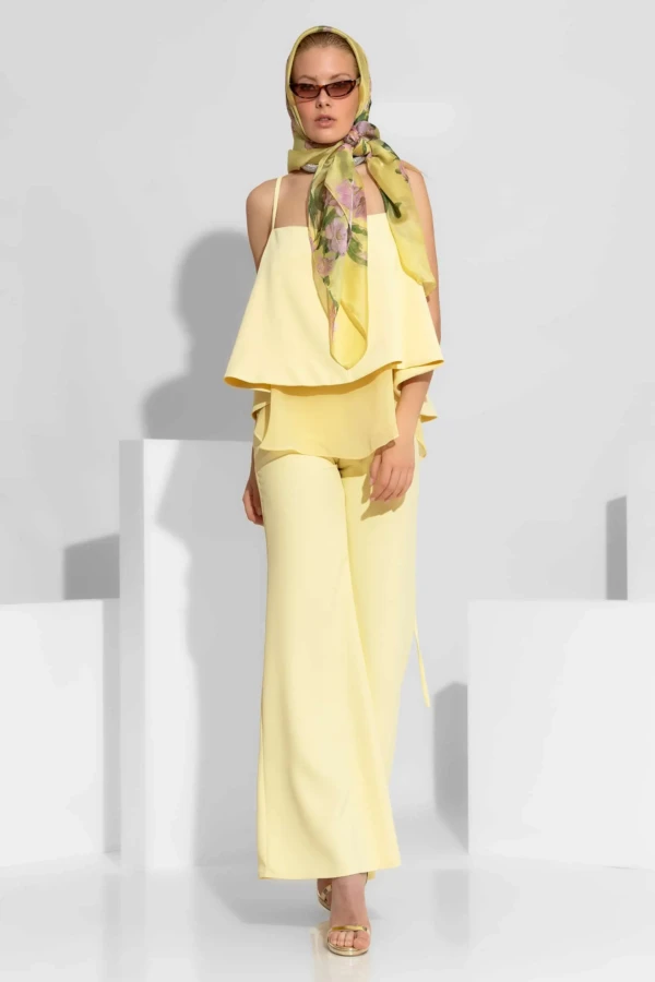 Κρέπ Μακρύ Παντελόνι Καμπάνα