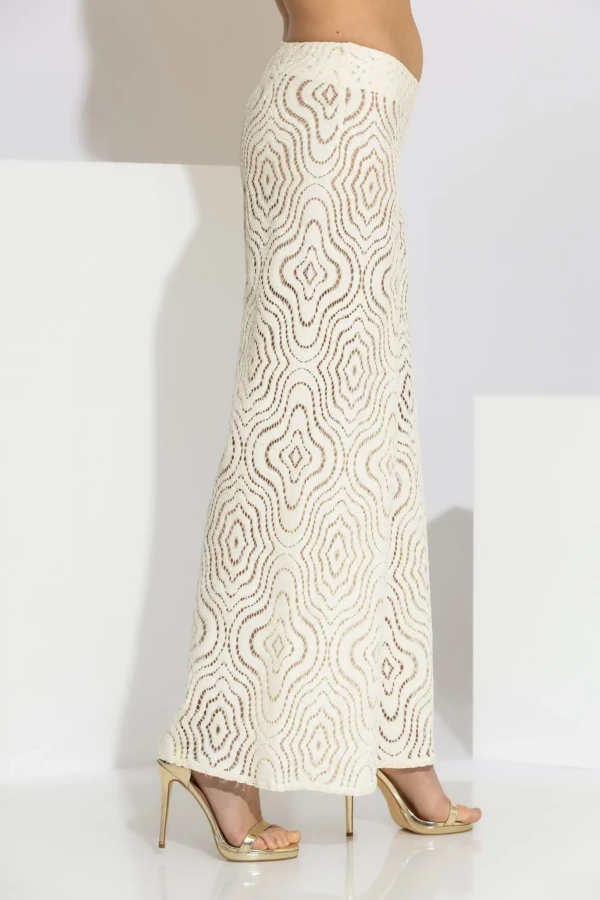 Παντελόνι σε Πλεκτή Δαντέλα