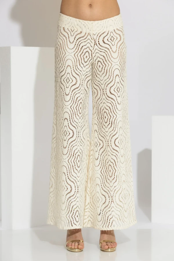 Παντελόνι σε Πλεκτή Δαντέλα