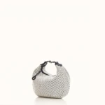 Christina Malle White Sport Halfmoon Bag