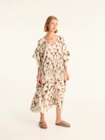 TASSELS maxi square caftan