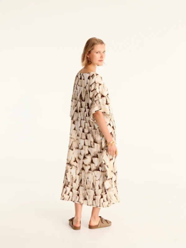TASSELS maxi square caftan
