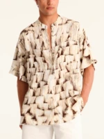 TASSELS mao shirt