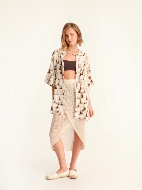 TASSELS mao shirt