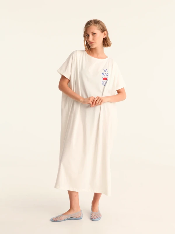 YA MAS loose belted dress