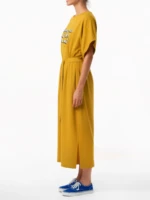 ALWAYS LATE loose belted dress