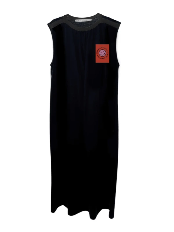 INTERRUPT ANXIETY jersey dress with rib details