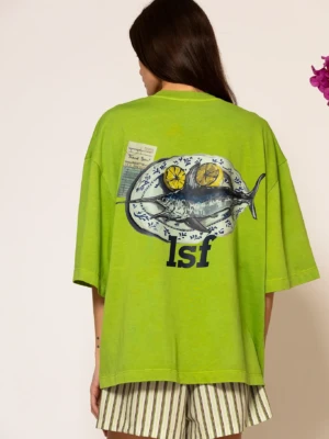 Loose fit T-shirt with logo print
