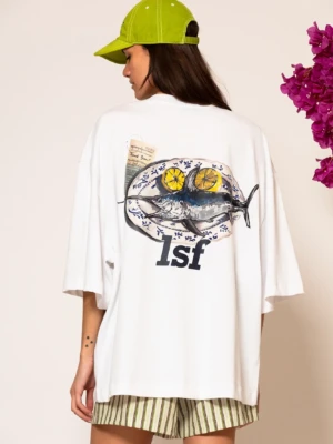 Loose fit T-shirt with logo print