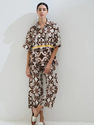 Παντελόνι Cropped Ethnic