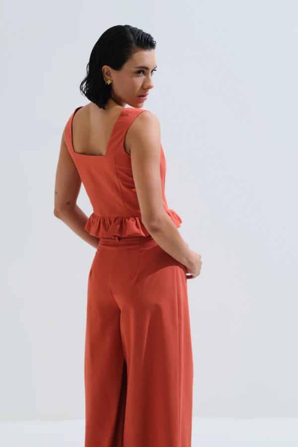 Παντελόνι Με Πιέτα Μπροστά