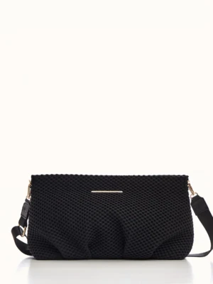 Black Sport Fluffy Bag