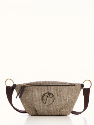 Olive Straw Street Bag