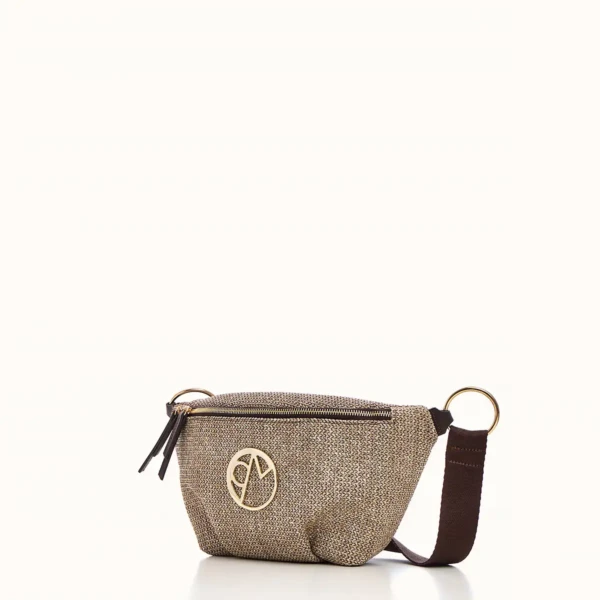 Olive Straw Street Bag