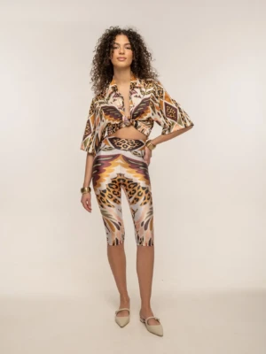 Boho Wings Capri Pants