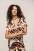 Boho Wings Flared Pants