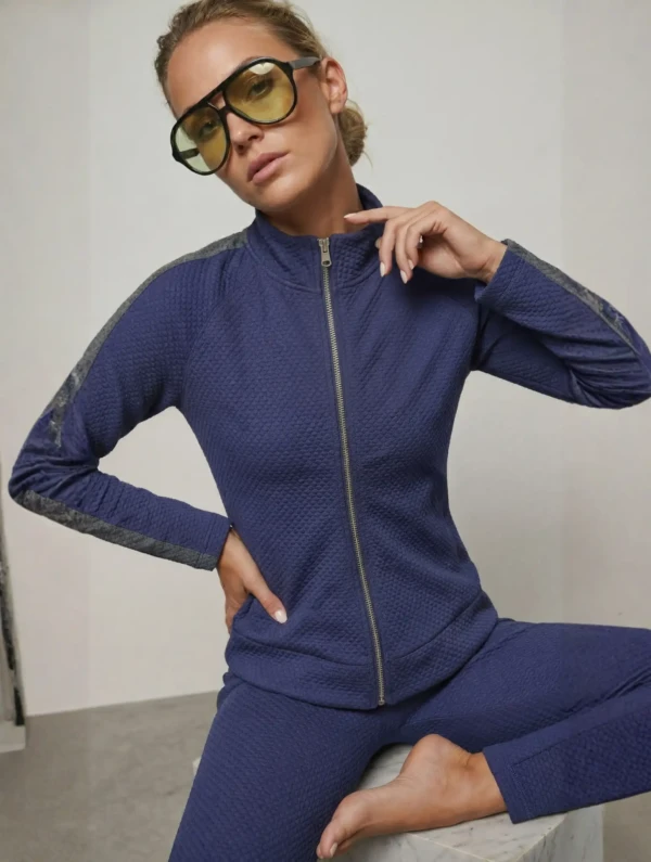 Jacquard Zip Jacket