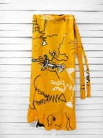 BATTLE DROID wrap skirt with frill hem