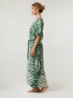 MERMAID belted caftan dress