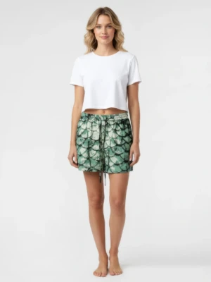 MERMAID buttoned shorts