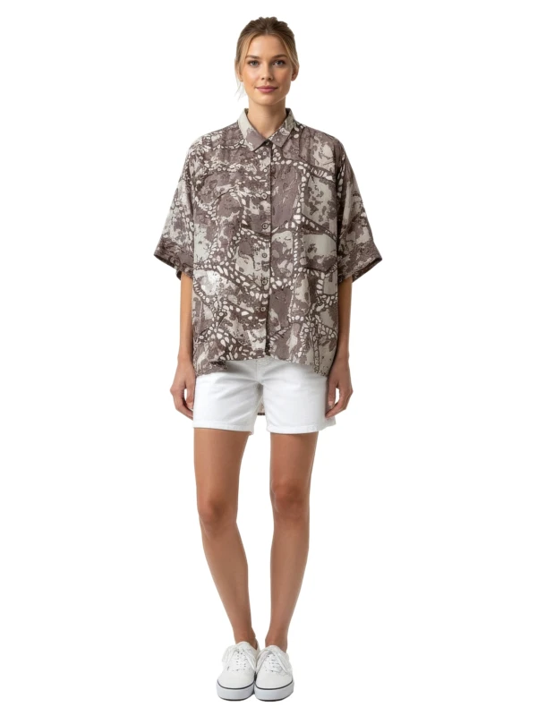 TELENDOS boxy shirt