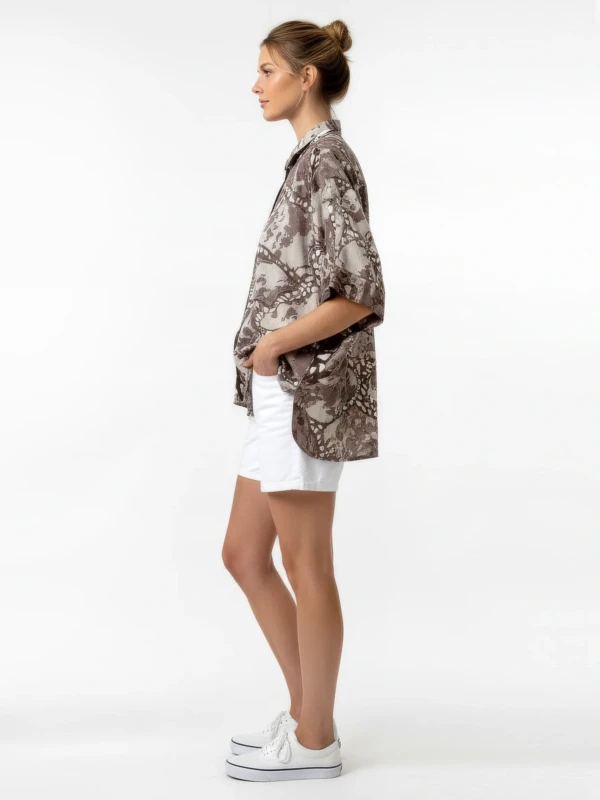 TELENDOS boxy shirt