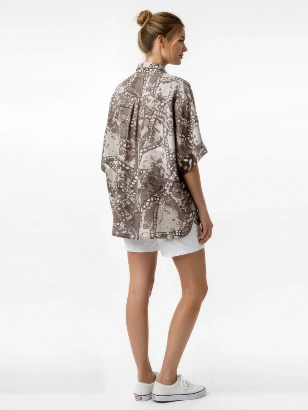 TELENDOS boxy shirt