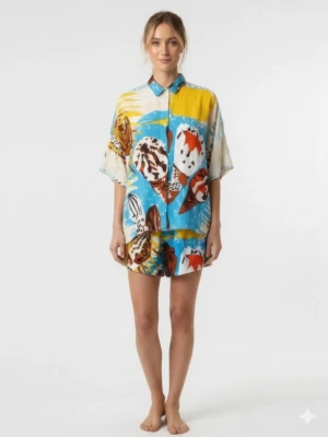 GELATO boxy shirt