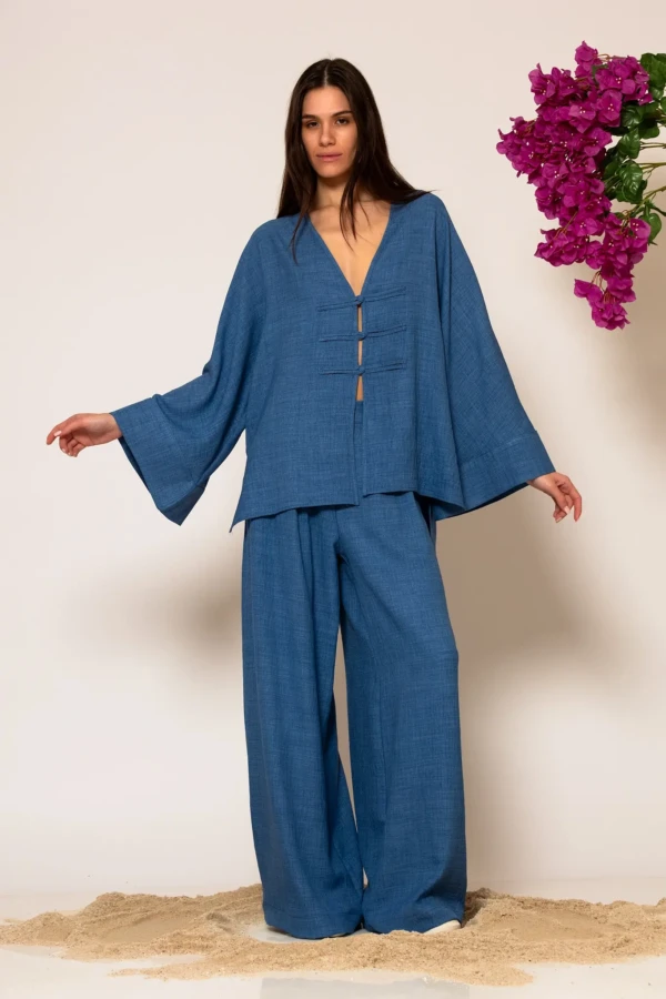 Oversized Shirt with Long Sleeves