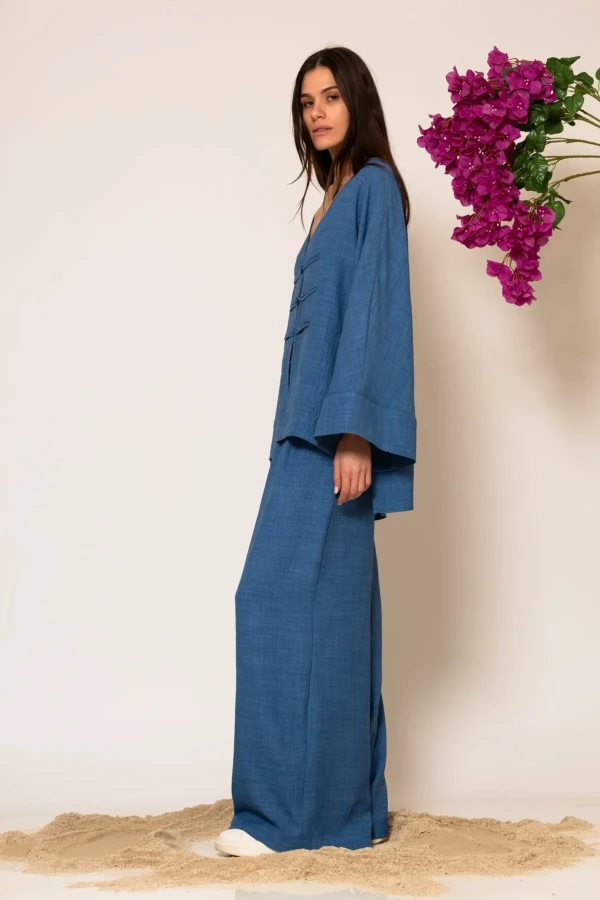 Oversized Shirt with Long Sleeves