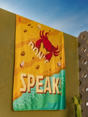 Don’t Speak • Beach Towel