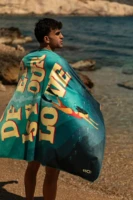 How Deep Is Your Love • Beach Towel