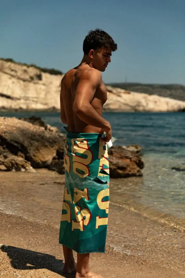 How Deep Is Your Love • Beach Towel
