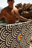 Hello Rainbow • Beach Towel