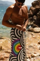 Hello Rainbow • Beach Towel