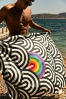 Hello Rainbow • Beach Towel