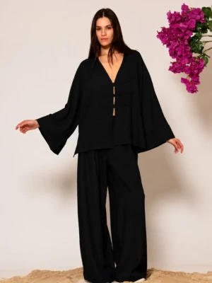 Oversized Shirt with Long Sleeves
