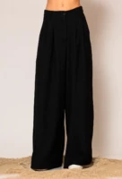 Pleated Wide leg pants