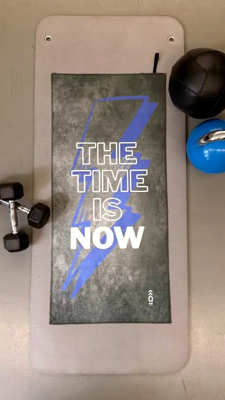 Begin Now • Gym Towel