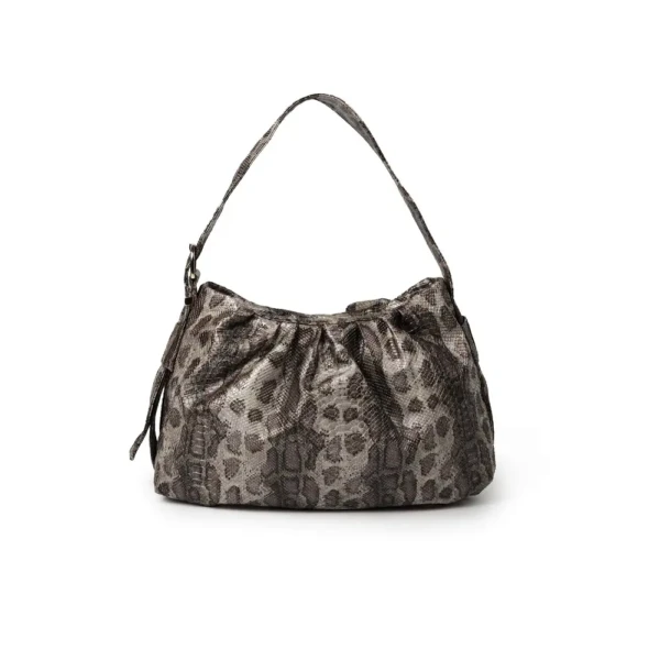 Χειροποίητη Τσάντα Sky Bag – Beige Snake